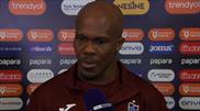 Trabzonspor, victorie importantă contra Galatasaray: Reacțiile lui Nwakaeme și Savic Echipa de fotbal Trabzonspor a obținut o victorie importantă contra Galatasaray, un succes care a stârnit bucurie în rândul jucătorilor și antrenorilor