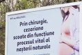 Diana Buzoianu lovește: Reclamă panourile despre cezariană la Protecția Consumatorilor și primării
