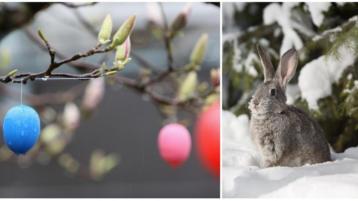 Paște cu vreme capricioasă în România: Ploi, ninsori și temperaturi scăzute