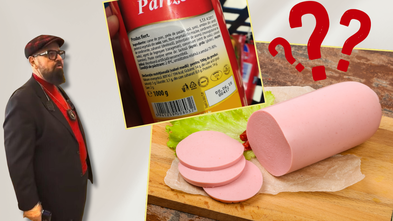 Parizerul, o bombă? Piedone: „Nu mai există natural, vedeți ingredientele”