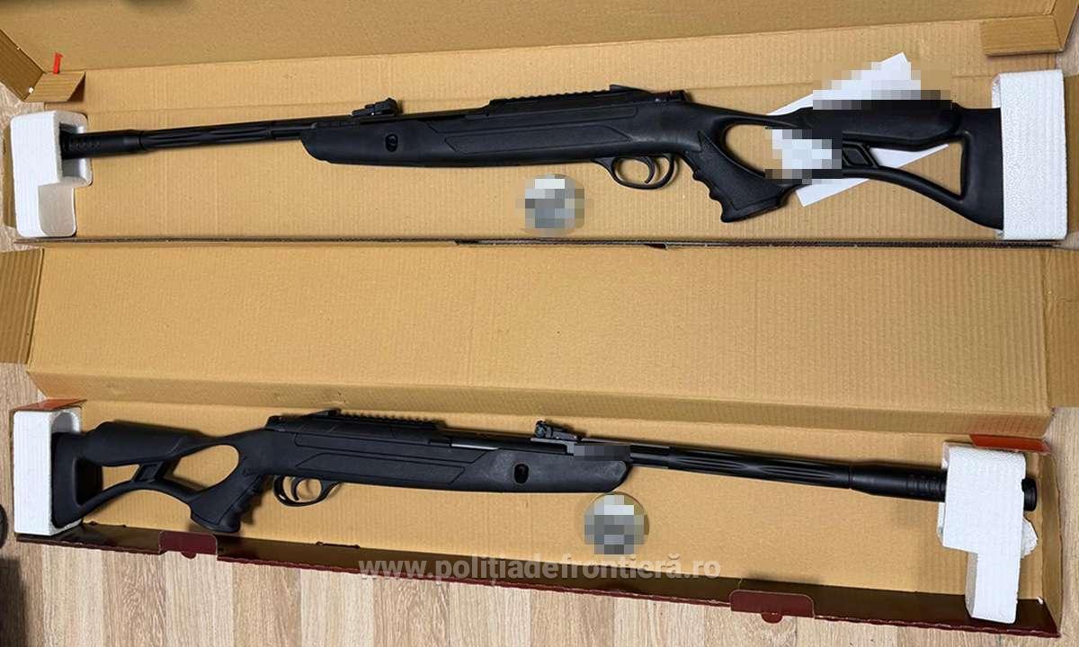Arme cu aer și sute de proiectile, depistate pe Aeroportul Cluj-Napoca