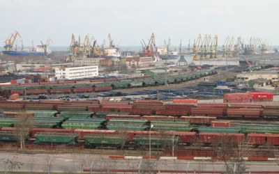 Mărfuri record în porturi: 54,5 milioane de tone în 2025