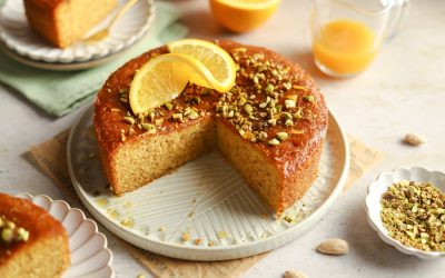 Desert de post: Prăjitură cu lămâie și mălai, pufoasă și gustoasă