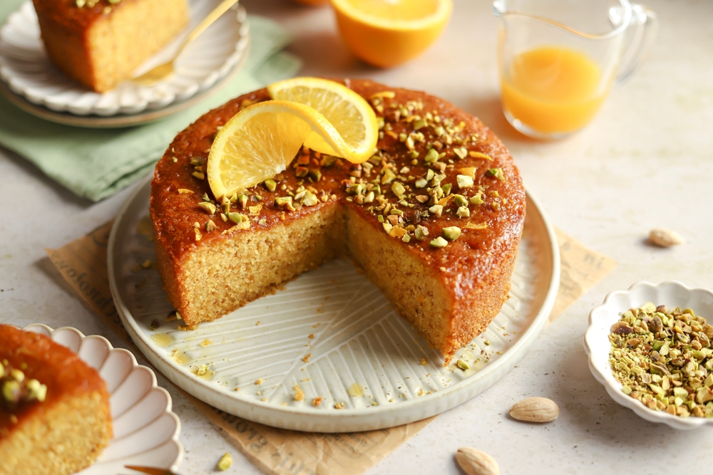 Desert de post: Prăjitură cu lămâie și mălai, pufoasă și gustoasă