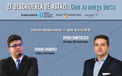 BET, energie și evaluări: OVIDIU DUMITRESCU analizează piața de capital