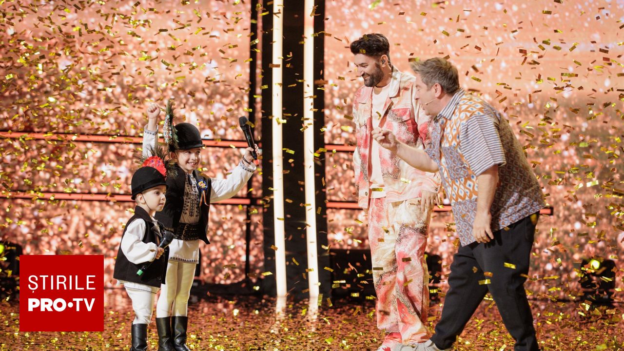 „Românii au talent” a cucerit audiența: Frații Radu, vedetele serii și cifre record Ediția de vineri seară a emisiunii „Românii au talent” a fost un succes răsunător, stabilind un nou record de audiență pentru PRO TV