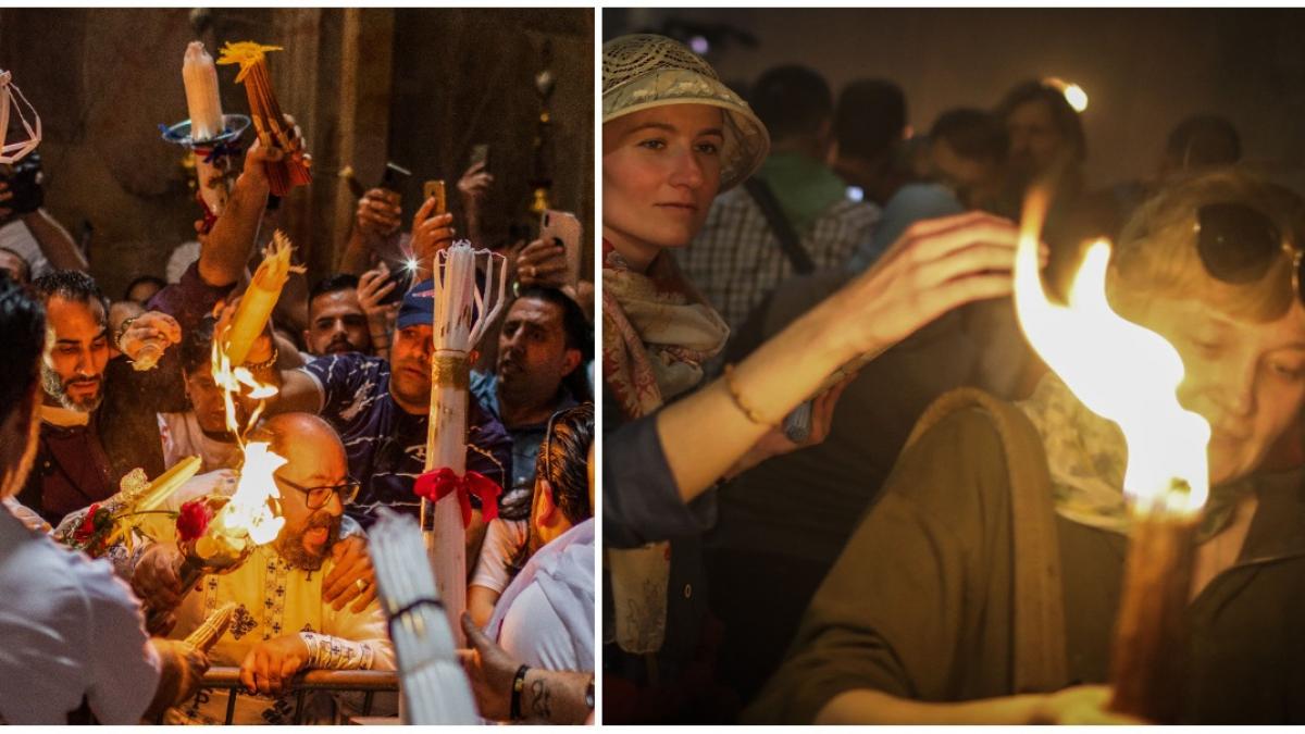 Lumina Sfântă a ajuns la Ierusalim: Semnificația și data sosirii în România