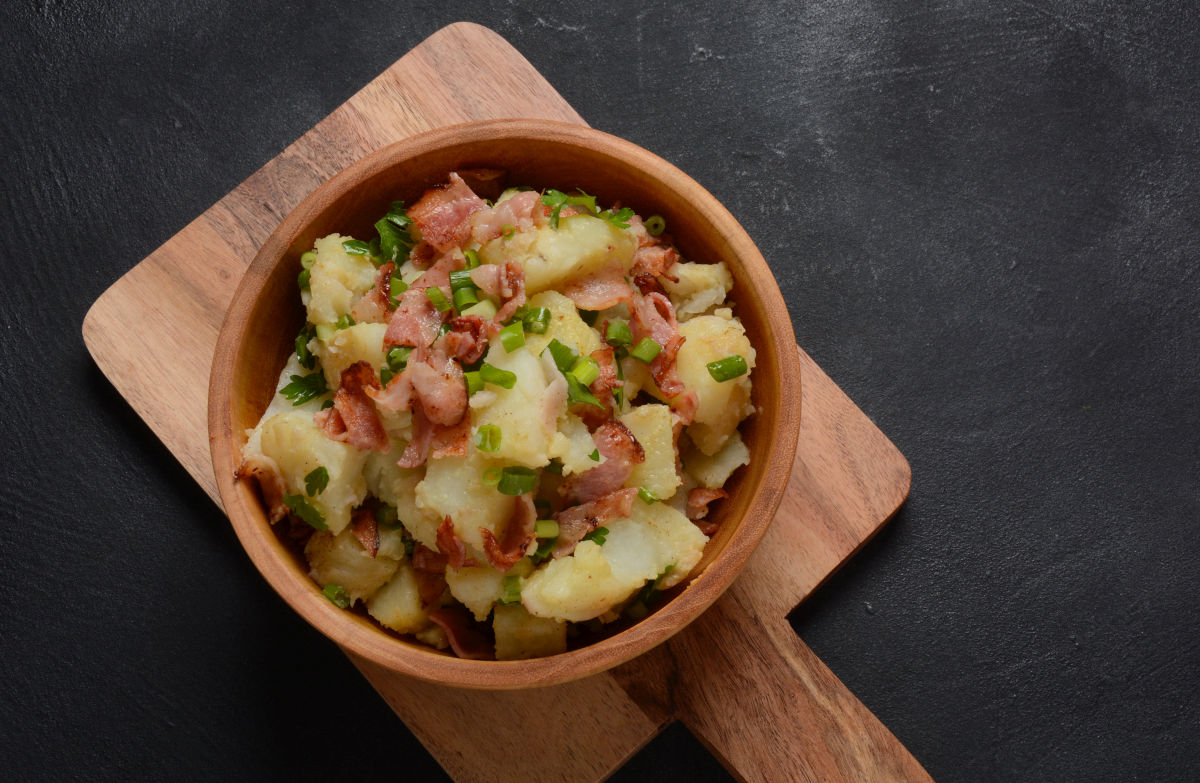 Ouăle de Paște, transformate într-o salată bavareză delicioasă