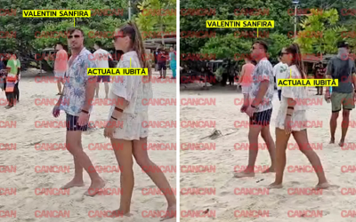 Valentin Sanfira, uitare totală? A fost văzut cu o ”dublură” a Codruței Filip