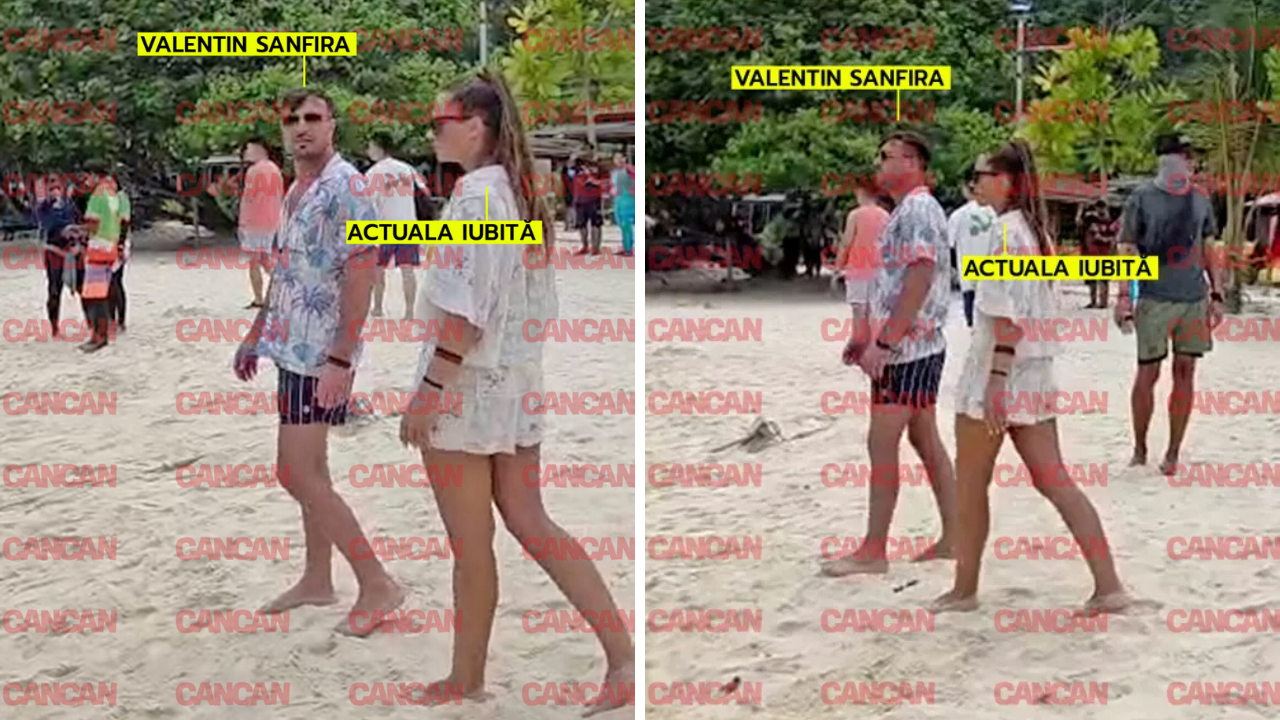 Valentin Sanfira, uitare totală? A fost văzut cu o ”dublură” a Codruței Filip