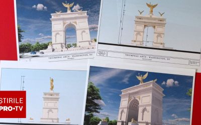 Trump dezvăluie noi randări ale controversatului „Arc”