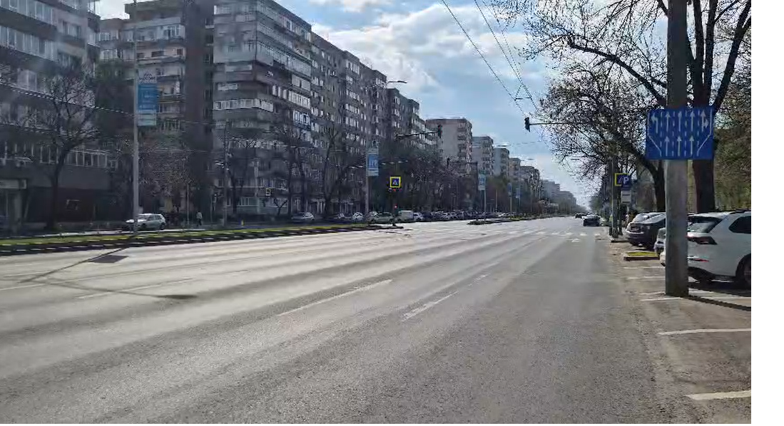 Imagini ȘOC în București: Străzi goale, parcă pustii, de Paște
