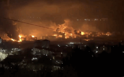 Rafinăria ROSNEFT, în flăcări: Atac cu drone ucrainene în regiunea KRASNODAR