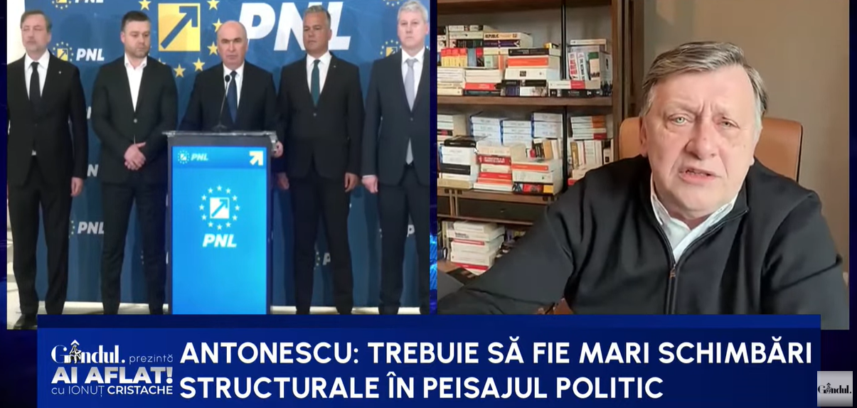 Crin Antonescu, critic dur la adresa lui Bolojan: „Îl compar cu Ceaușescu”