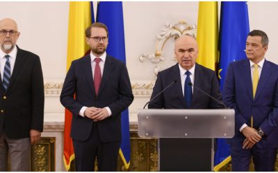 Premierul calm, miniștrii USR concentrați: România, în ochiul uraganului politic