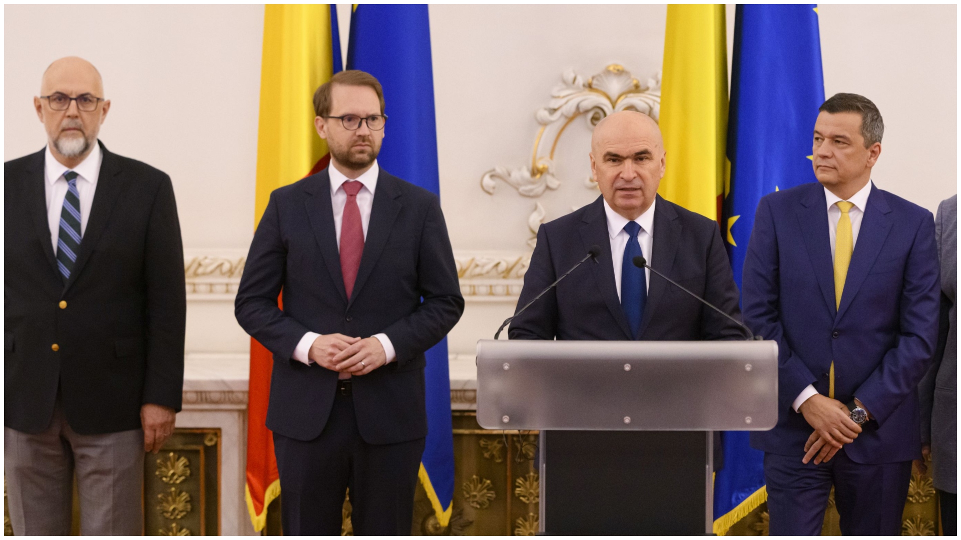 Premierul calm, miniștrii USR concentrați: România, în ochiul uraganului politic