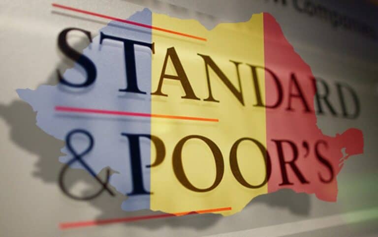 S&P Global Ratings menține ratingul României la „BBB-”, dar avertizează asupra perspectivelor negative București – Agenția internațională de rating S&P Global Ratings a confirmat, vineri seară, ratingurile pentru datoria pe termen lung și scurt a ROMÂNIEI la „BBB-”, ultima treaptă considerată recomandată pentru investiții