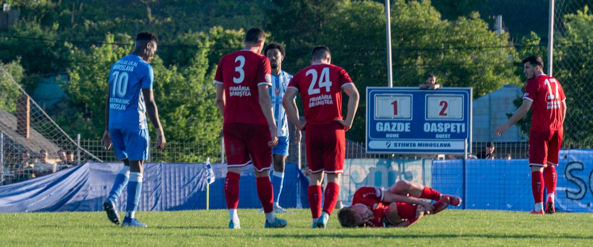 Fotbal în Iași: Poli în deplasare, meciuri spectaculoase în Copou și Miroslava