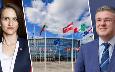 Țoiu și Darău, în vizită la NATO: Ce urmăresc la Bruxelles, de „Ziua Industriei”