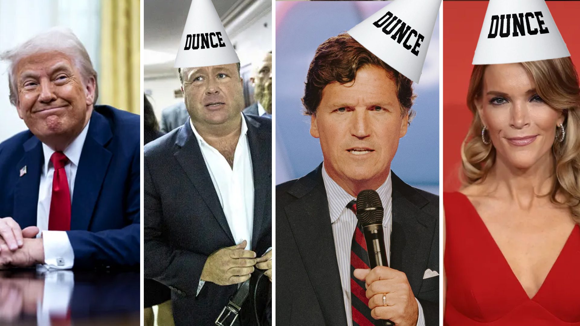 Alex Jones, Tucker și Megyn Kelly: Atacuri grave la adresa lor