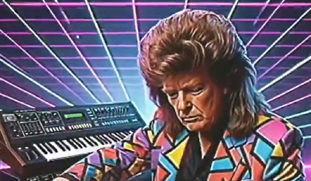 Iranienii îl iau peste picior pe Donald Trump cu un șlagăr din ’80