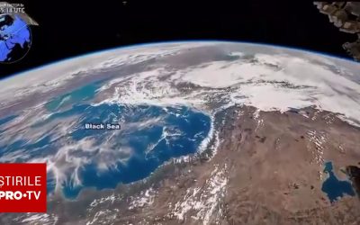 Marea Neagră, văzută din spațiu: Imagini SUA, înainte de Artemis II