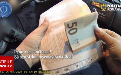 Șpăgi la Vâlcea: Polițiștii, ”sponsorizați” cu 50 de euro sau 200 lei