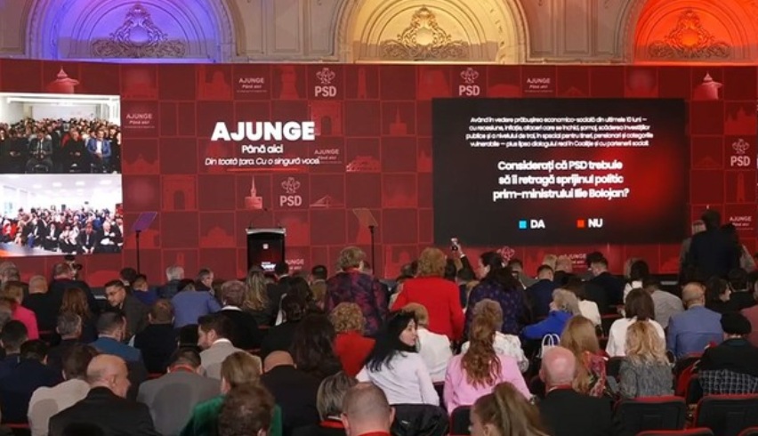 PSD retrage sprijinul politic pentru premierul Bolojan: 97,7% DA