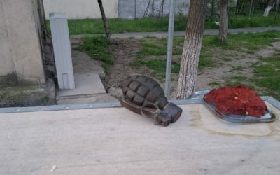 Grenadă pe bulevard în Galați: ISU a intervenit de urgență