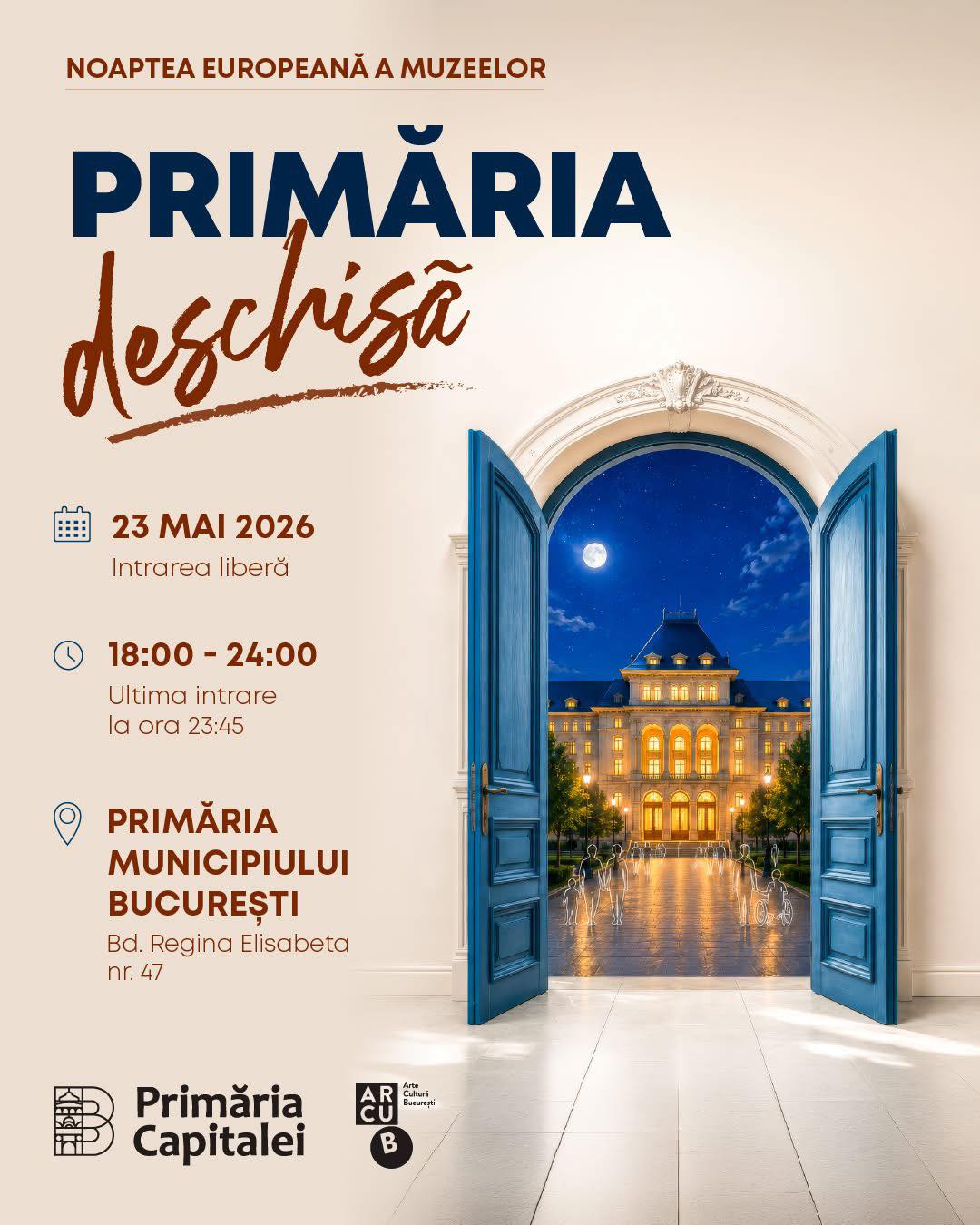 Primăria București, deschisă publicului! Ce surprize au pregătit edilii?