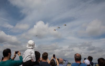Avioane SUA, PRĂBUȘIRE ȘOC la un spectacol aerian în Idaho