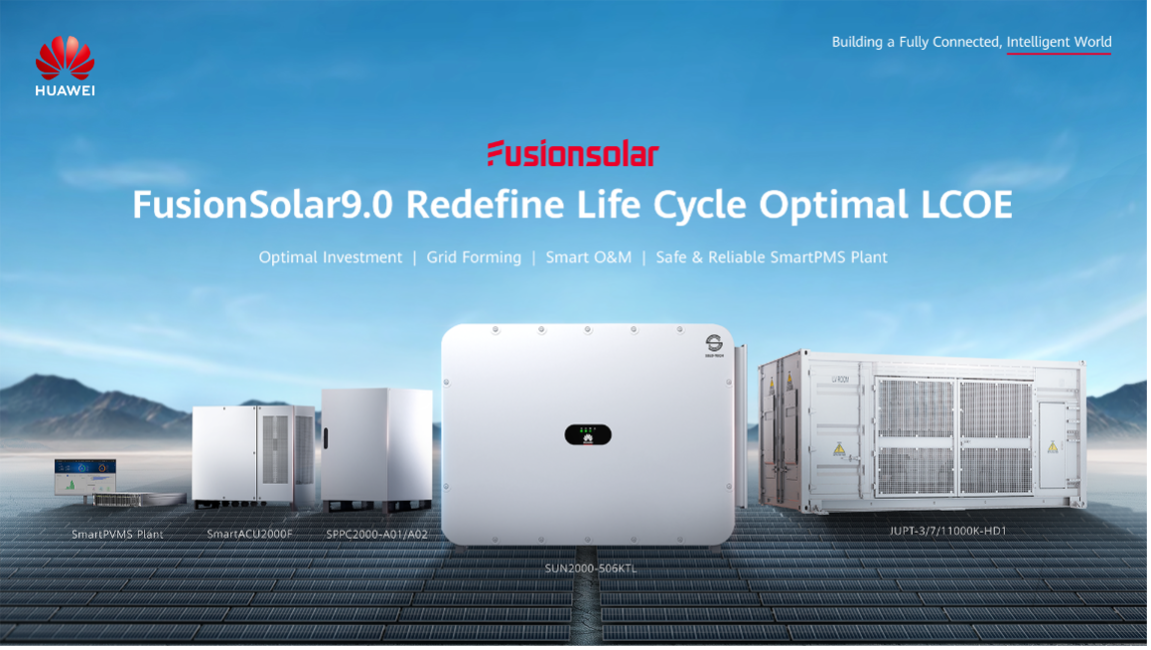 Huawei lansează în Europa FusionSolar 9.0, soluția fotovoltaică inteligentă