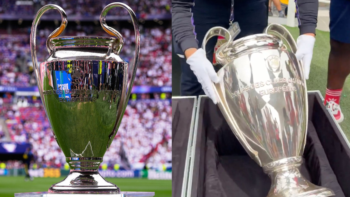 Trofeul Champions League, pus la păstrare: Imagini rare, înainte de PSG – Arsenal