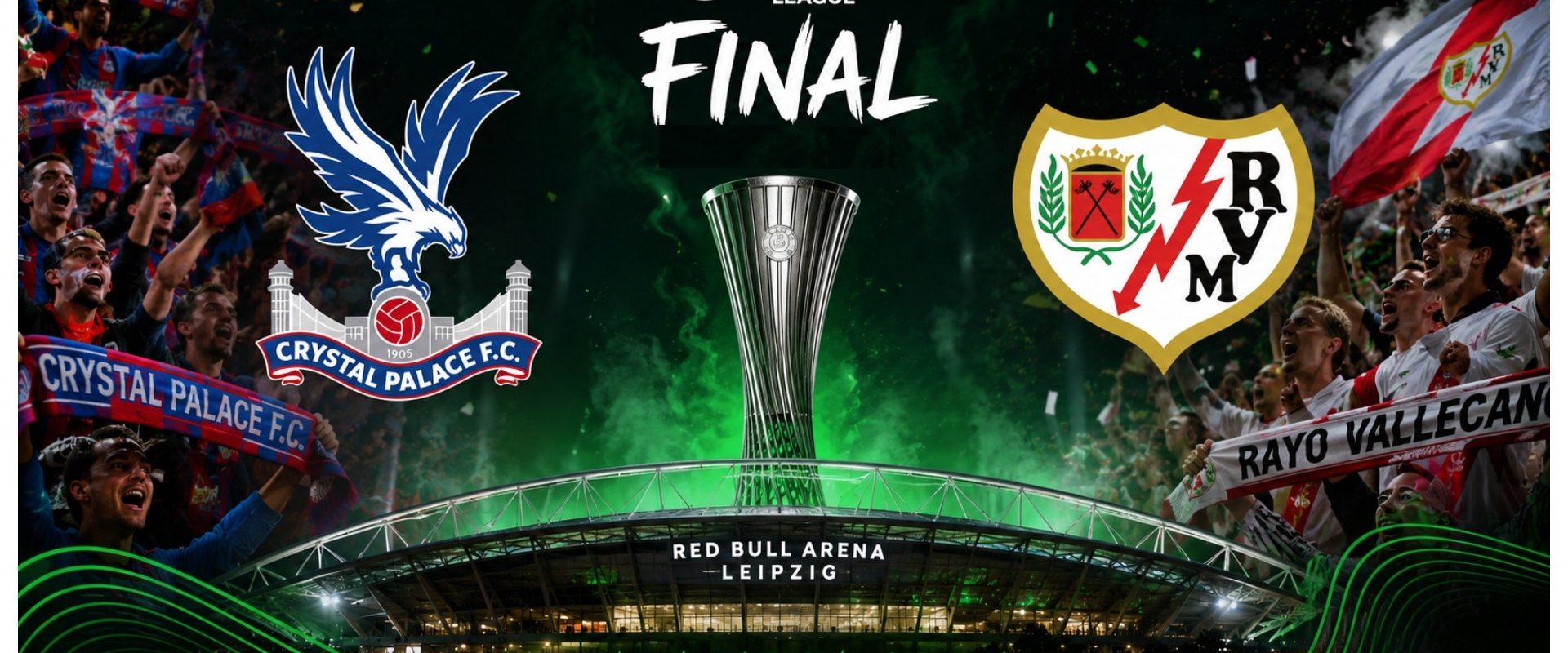 LIVE Crystal Palace – Rayo Vallecano (22:00) cu Andrei Rațiu titular: Unde vezi finala Conference League