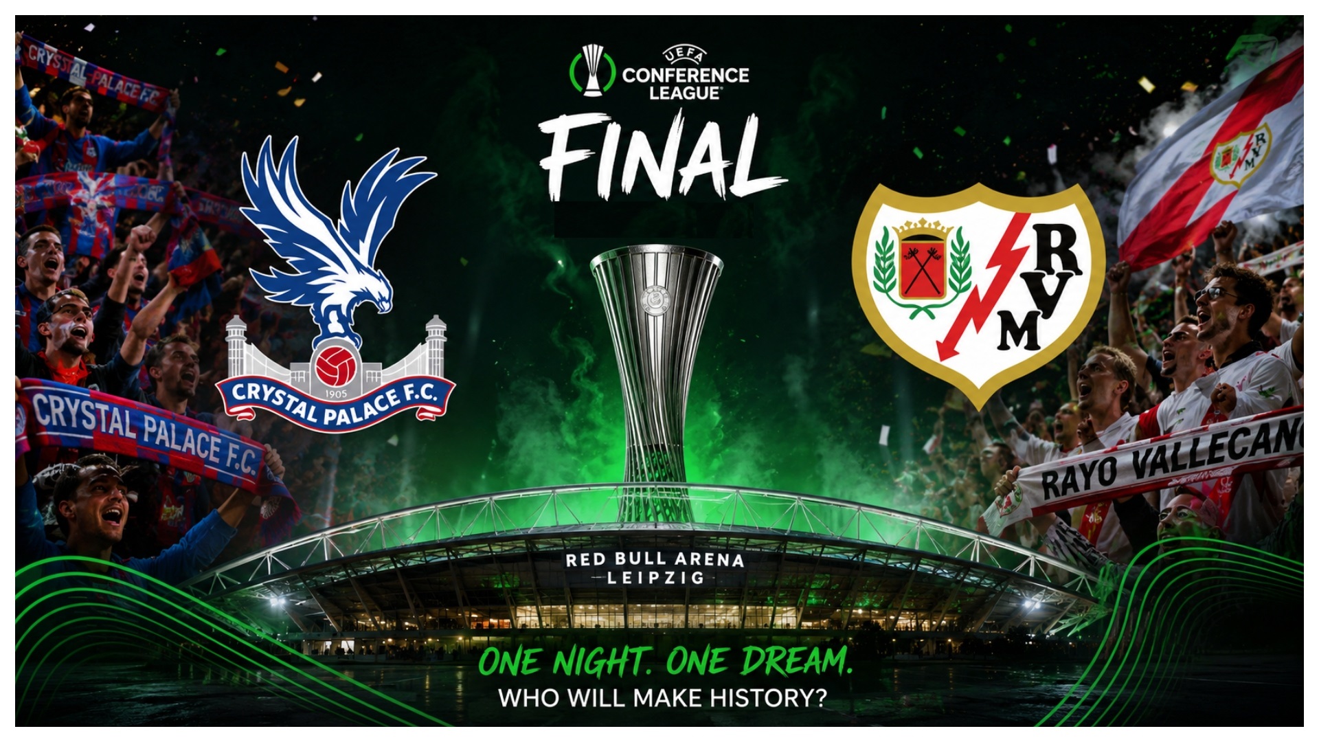 LIVE Crystal Palace – Rayo Vallecano (22:00) cu Andrei Rațiu titular: Unde vezi finala Conference League
