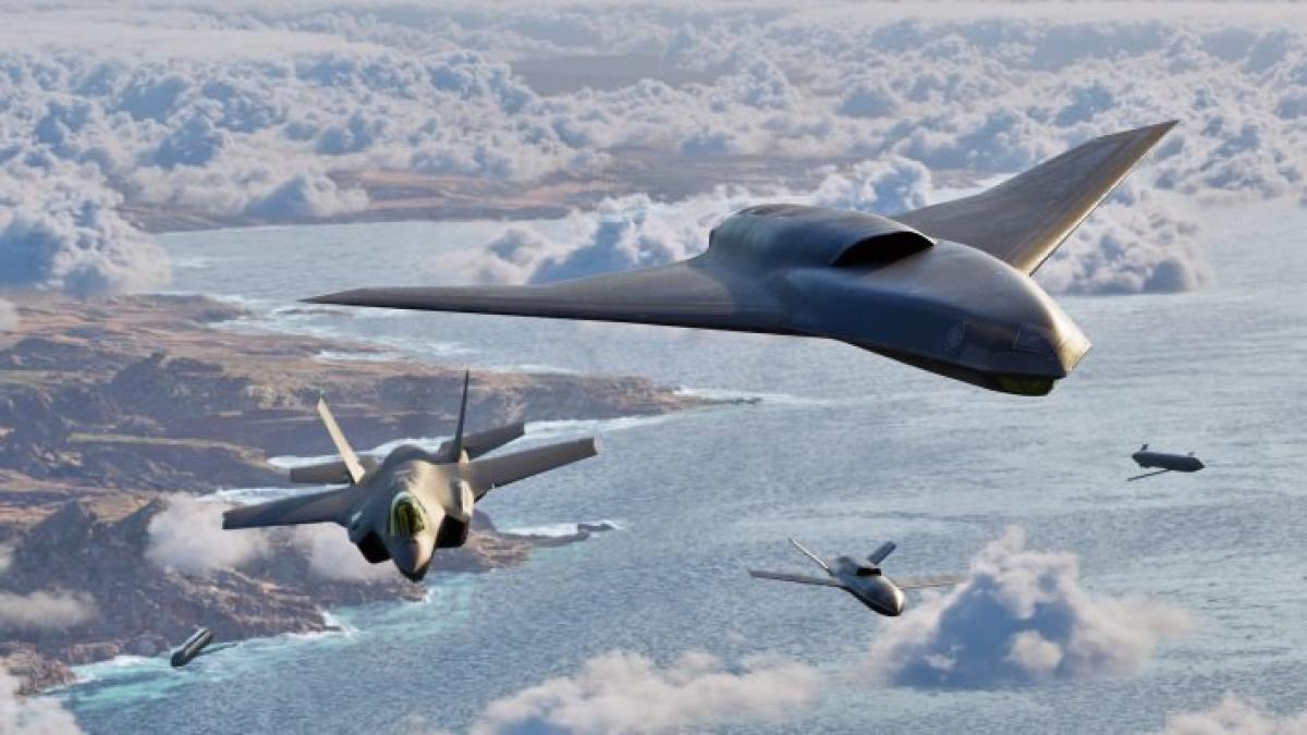 F-35, mașinăria de război: SUA testează legătura directă cu drone