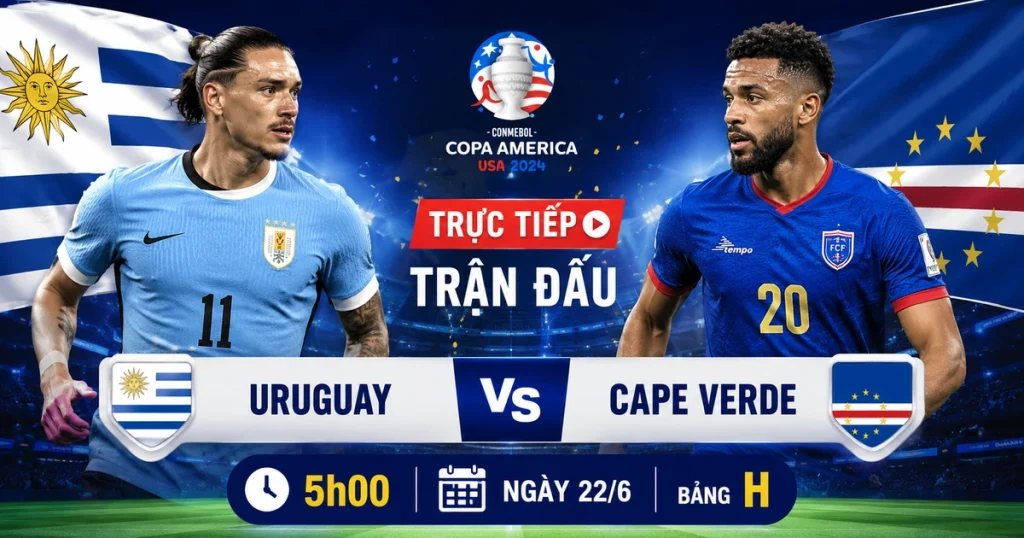 URUGUAY 0-1 CABO VERDE: GOL SPECTACULOS!