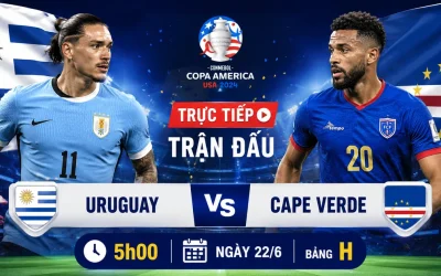 URUGUAY 0-1 CABO VERDE: GOL SPECTACULOS!