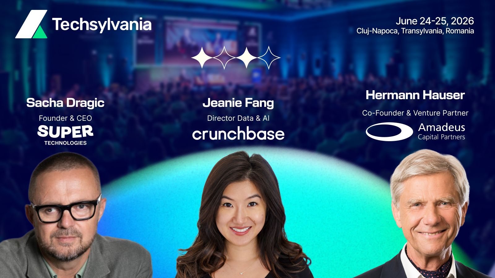 Clujul, Silicon Valley-ul României: Lideri OpenAI și Crunchbase la Techsylvania 2026