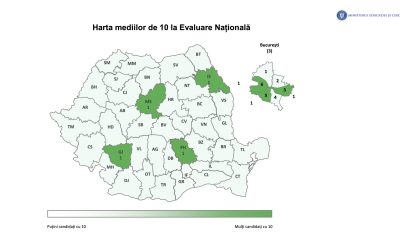 Medii de 10 la Evaluarea Națională: Apocalipsă la clasele de elită