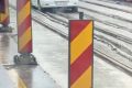 Logan blocat în betonul proaspăt, șoferul încurcat (foto virale)
