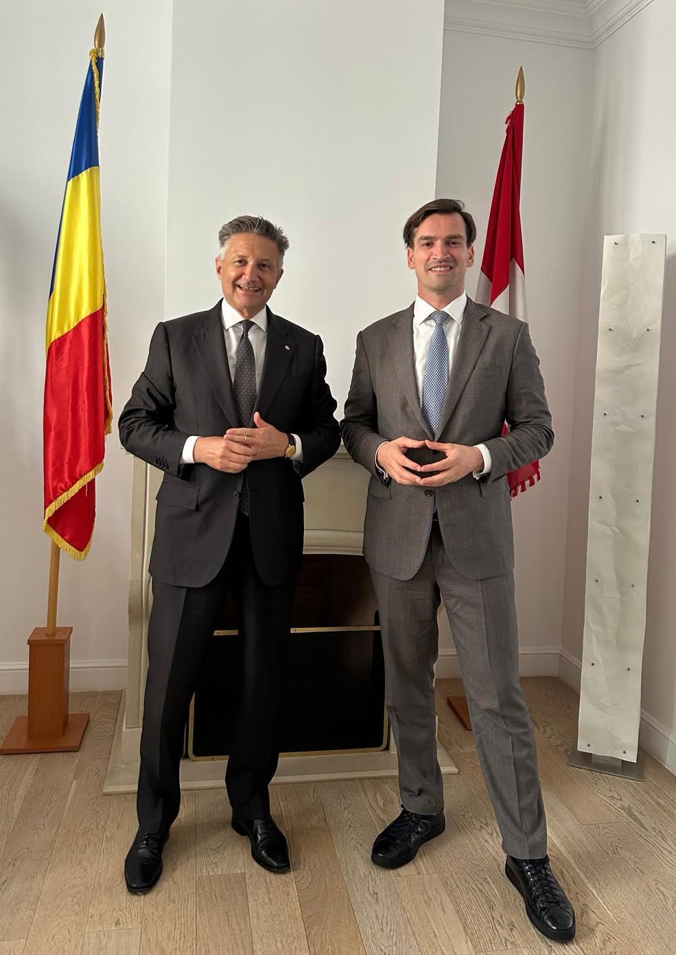 Baggi, Ambasadorul Elveției, interviu la Adevărul