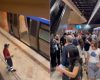 Incendiu la metrou după furtună: Stația Universitate, blocată