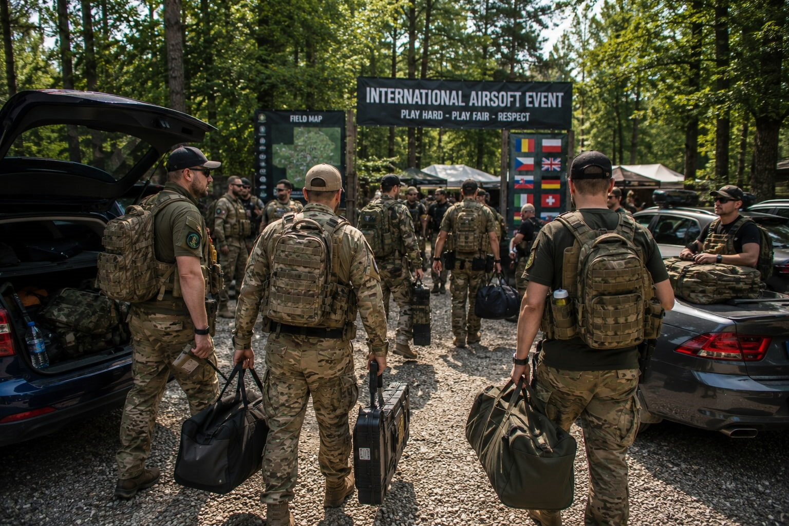 Românii fug din țară pentru airsoft tactic