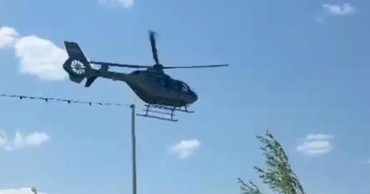 Elicopter pe cai: Aterizare șocantă pentru fiica unui afacerist