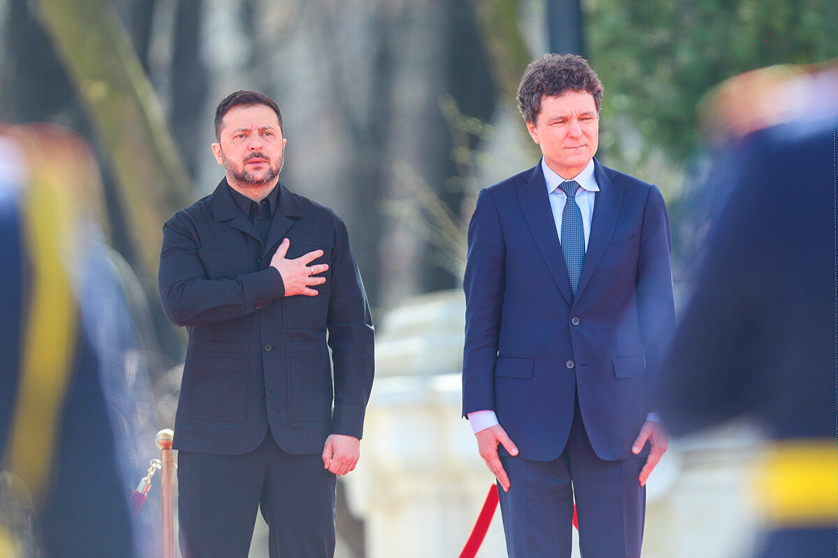 Nicușor Dan în Moldova: Întâlnire cu Zelenski la 32 de ani de Independență