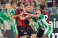 Bournemouth's Alex Scott and Real Betis' Antony were sent off after a clash during their pre-season friendly