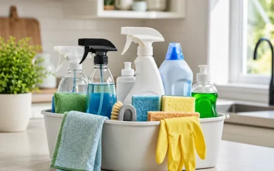 Baie: Pericol de intoxicare cu 2 produse de curățenie interzise