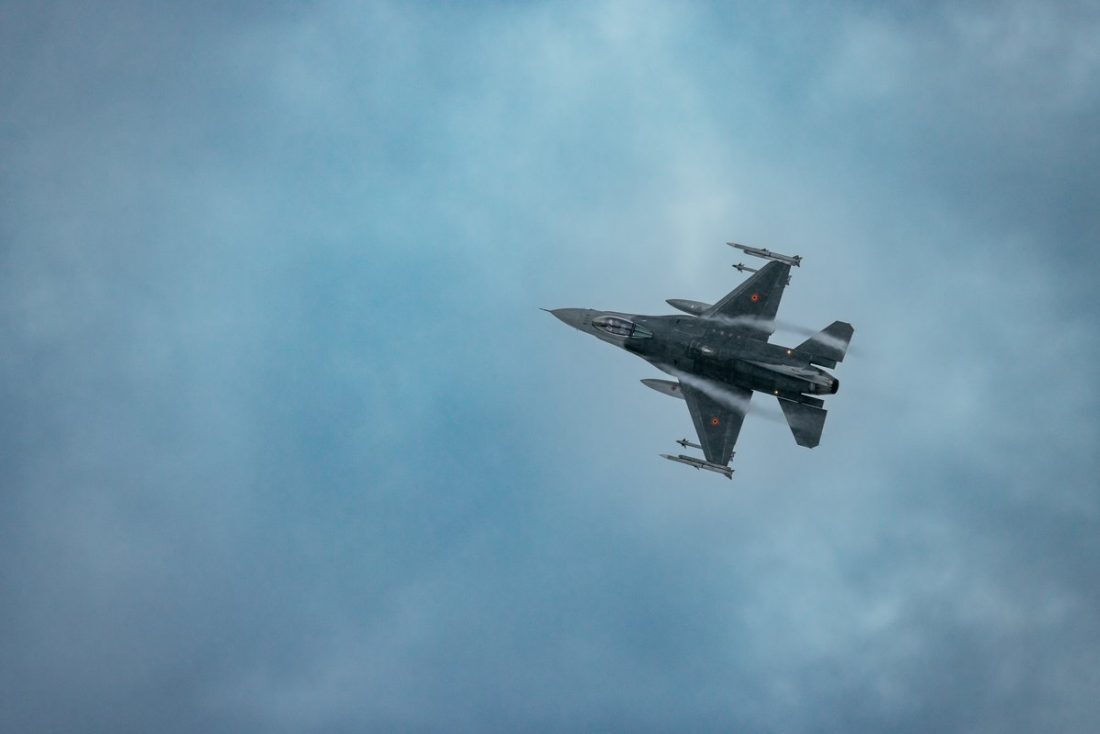 Avion F-16 prăbușit în Turcia în timpul unui zbor