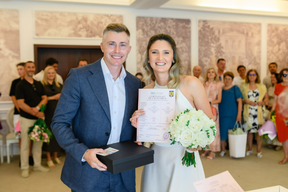 Irina Begu, nuntă cu fostul tenismen și antrenor